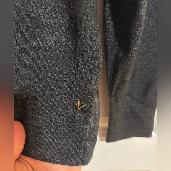 NWT Victoria Secret Sport Open Back Twist Grey Long Sleeve Top Size Large - Picture 2 of 7